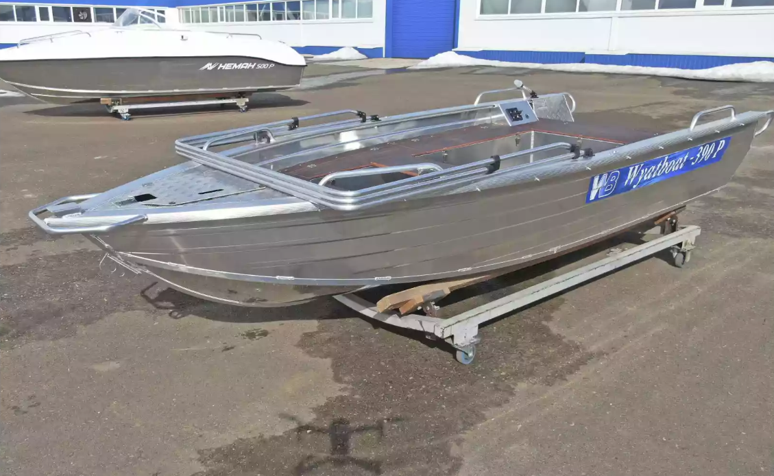 Алюминиевая лодка Wyatboat-390РМ в Комсомольске-на-Амуре