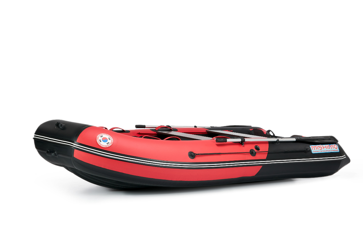 КОМПЛЕКТ ЛОДКА MISHIMO PRO 350 + ЛОДОЧНЫЙ МОТОР MARLIN MP 9.9 (15) AMHS PROLINE в Комсомольске-на-Амуре