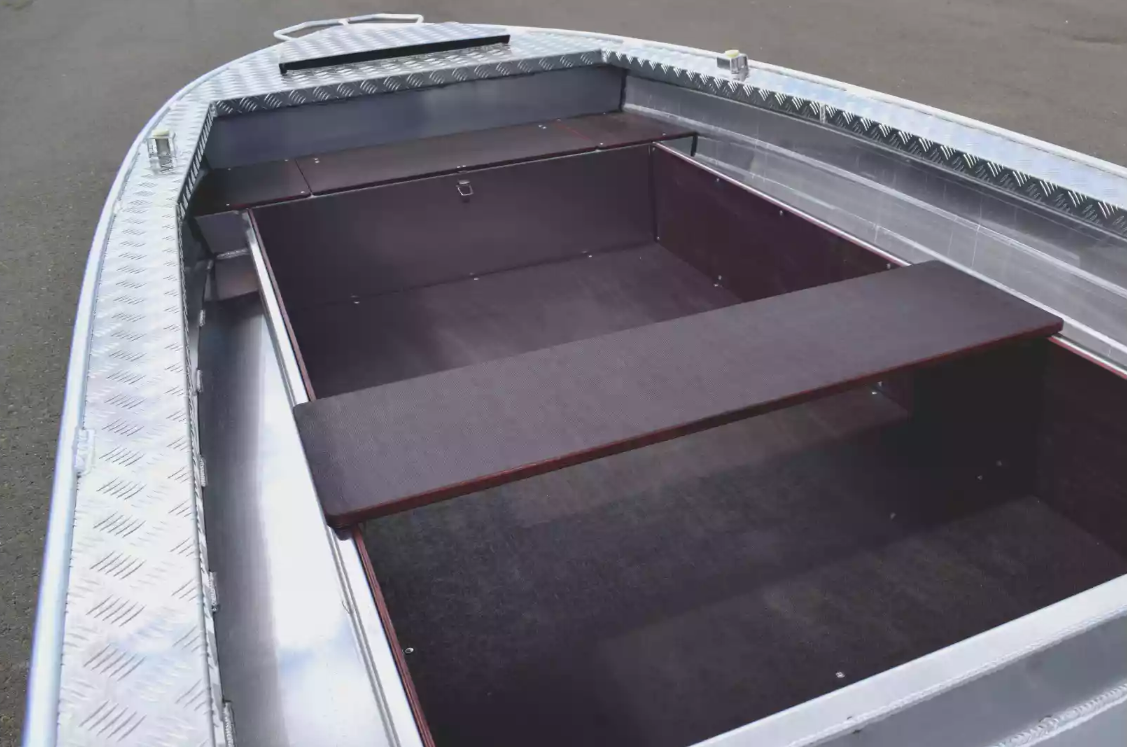 Алюминиевая лодка Wyatboat-390Р PRO в Комсомольске-на-Амуре