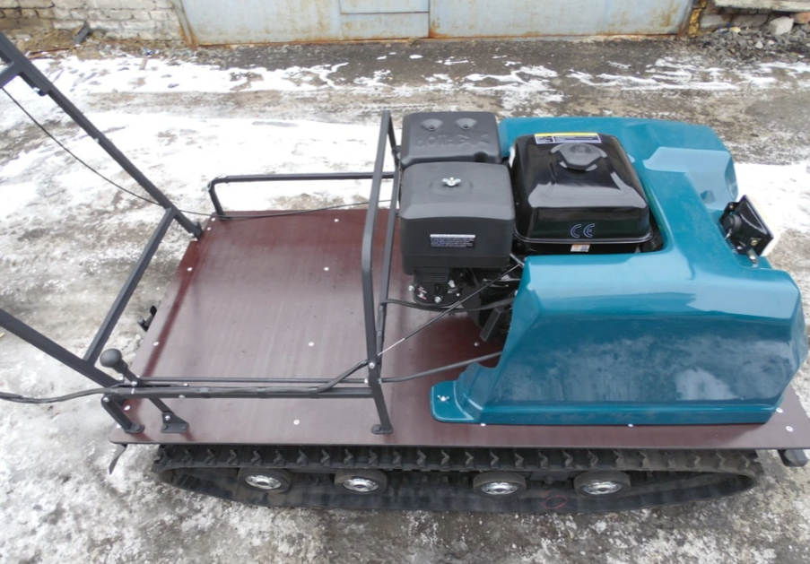 Мотобуксировщик AhtaR LR13 с реверс-вариатором Буран (задний ход) в Комсомольске-на-Амуре