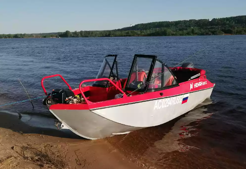 Алюминиевый катер Неман-500 DC в Комсомольске-на-Амуре