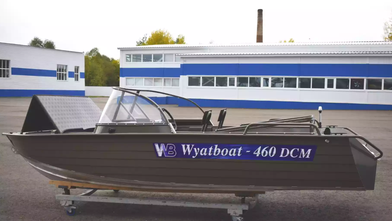 Алюминиевый катер Wyatboat-460 DCM в Комсомольске-на-Амуре