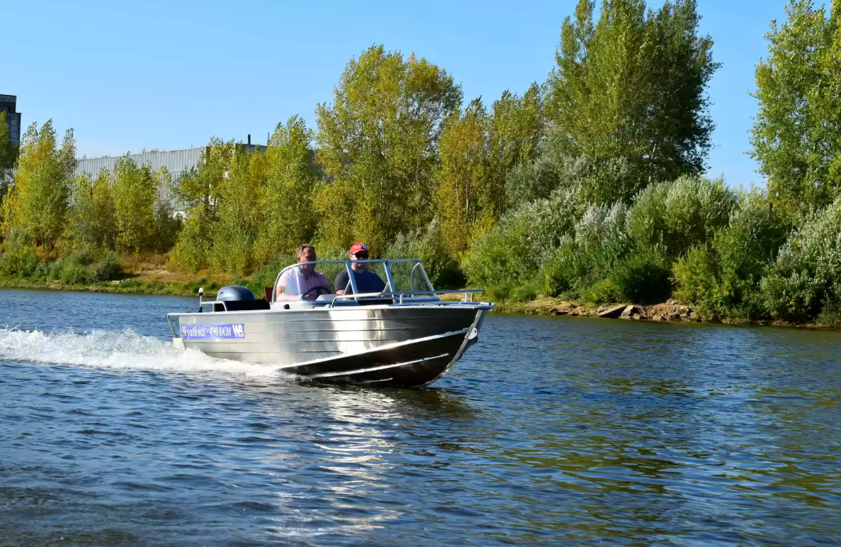 Алюминиевый катер Wyatboat-490 DCM в Комсомольске-на-Амуре