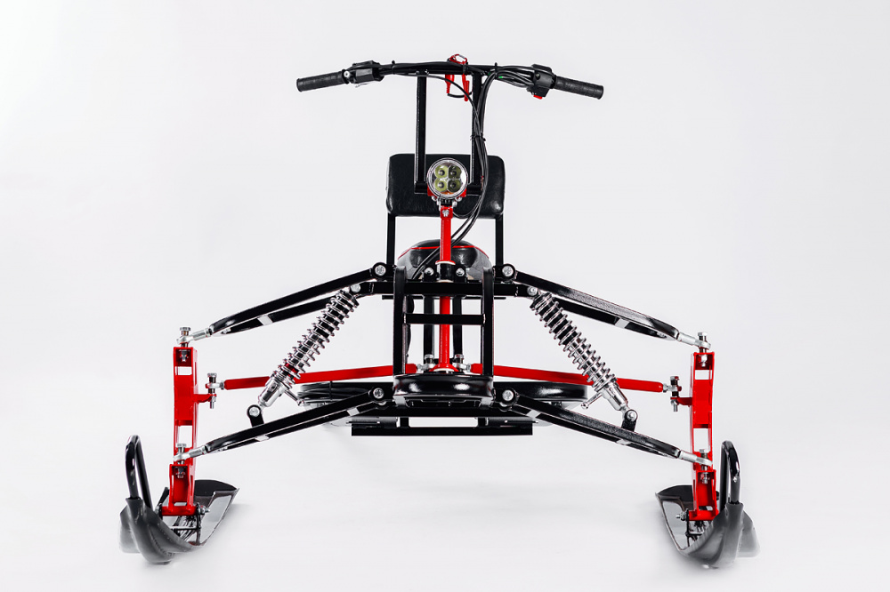 Лыжный модуль IKUDZO с подогревом ручек пластиковые лыжи в Комсомольске-на-Амуре