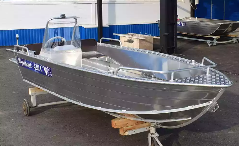 Алюминиевый катер Wyatboat-430 C в Комсомольске-на-Амуре