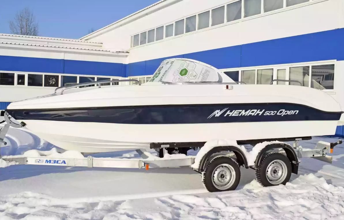 Стеклопластиковый катер Neman-500 Open в Комсомольске-на-Амуре