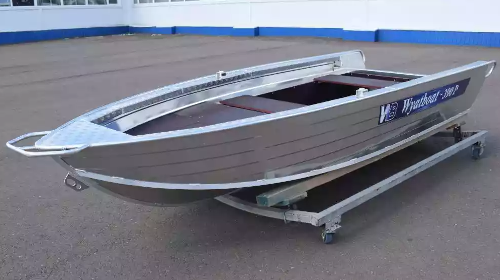 Алюминиевая лодка Wyatboat-390Р Fish в Комсомольске-на-Амуре