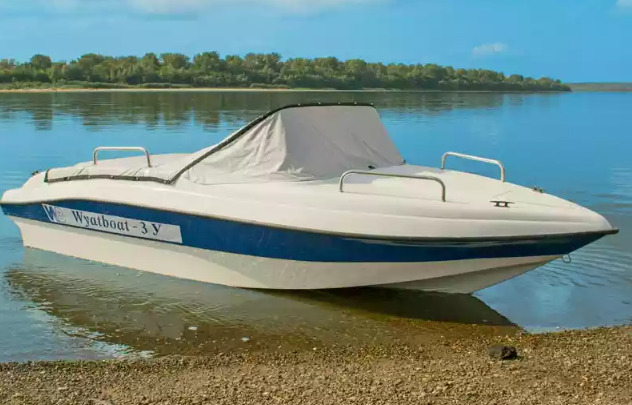 Стеклопластиковый катер Wyatboat-3 У в Комсомольске-на-Амуре