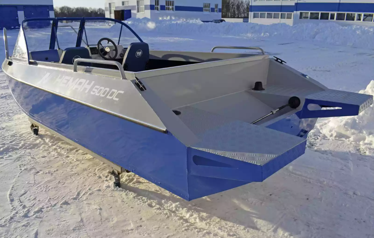 Алюминиевый катер Неман-500 DC в Комсомольске-на-Амуре