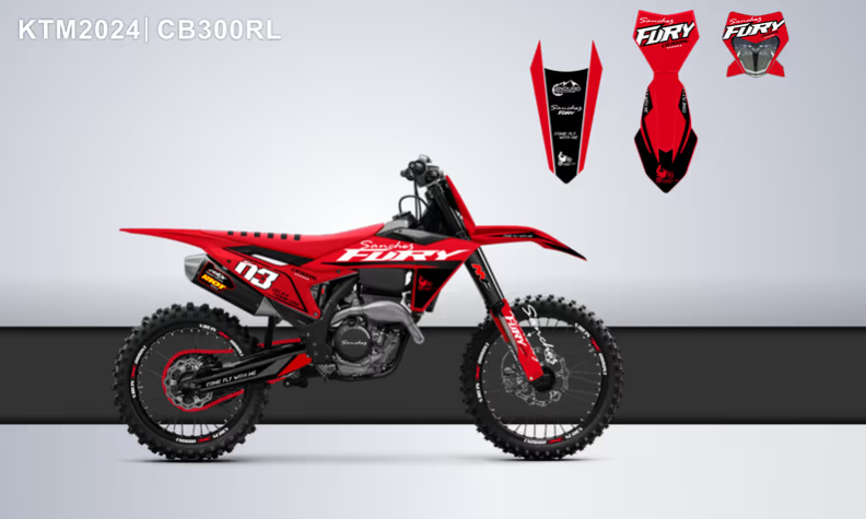 Кроссовый мотоцикл Sanchez Fury CB300RL в Комсомольске-на-Амуре