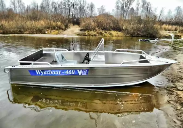 Алюминиевый катер Wyatboat-460 C в Комсомольске-на-Амуре