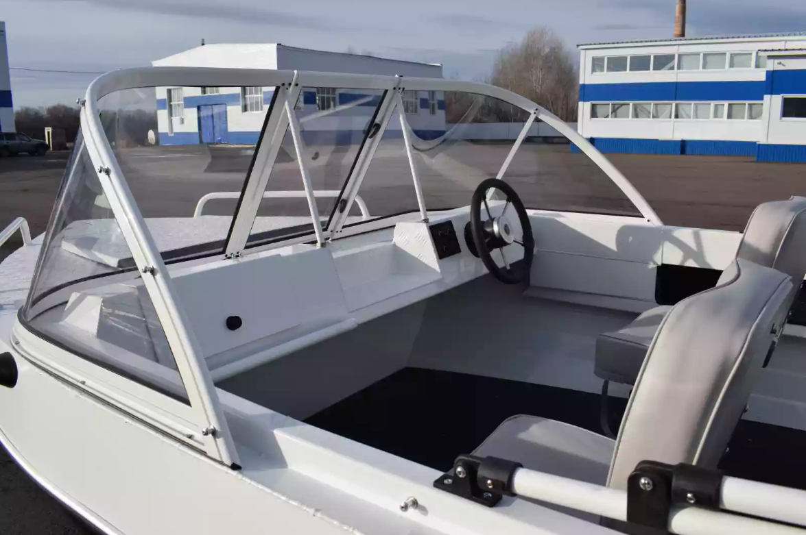 Алюминиевый катер Неман-450 в Комсомольске-на-Амуре