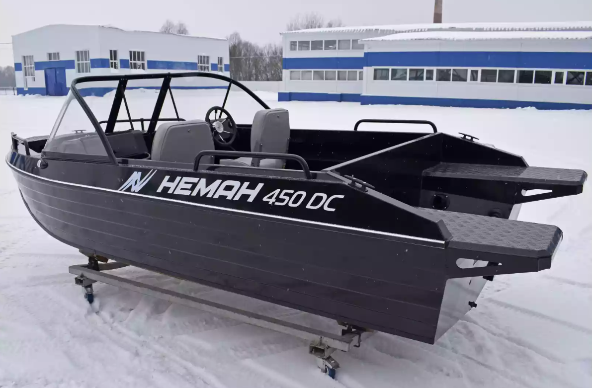 Алюминиевый катер Неман-450 DC в Комсомольске-на-Амуре