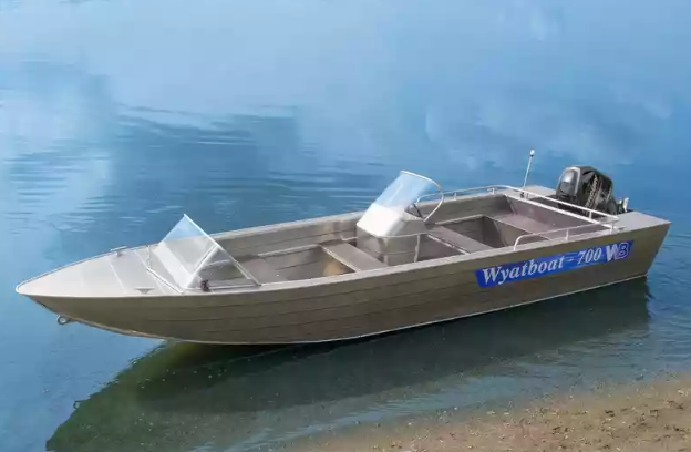 Алюминиевый катер Wyatboat-700 в Комсомольске-на-Амуре
