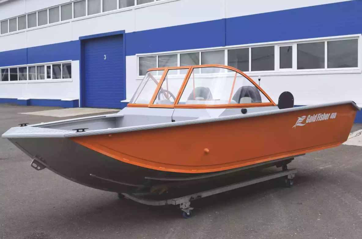 Алюминиевый катер Gold Fisher 480 DCM FISH в Комсомольске-на-Амуре