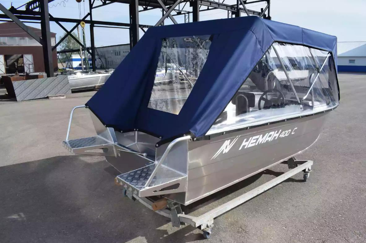 Алюминиевый катер Неман-400 С в Комсомольске-на-Амуре