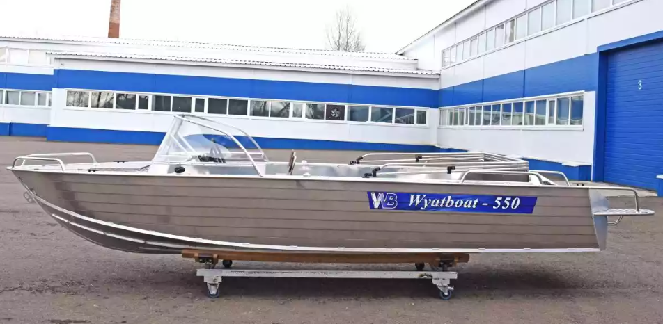 Алюминиевый катер Wyatboat-550 Pro в Комсомольске-на-Амуре
