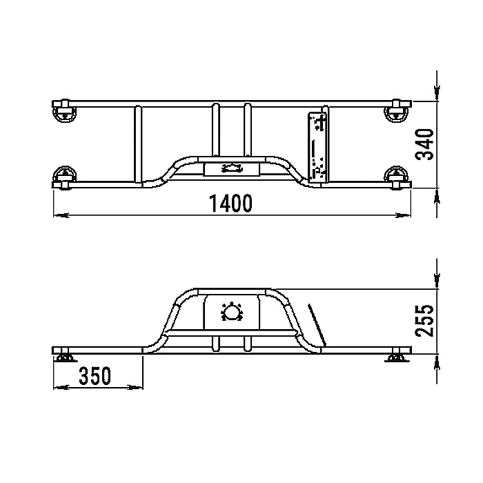 Стойка рулевая с бортовым креплением малая в Комсомольске-на-Амуре