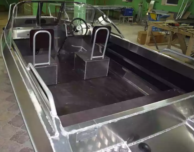Алюминиевый катер Неман-500 DC (без покраски) в Комсомольске-на-Амуре