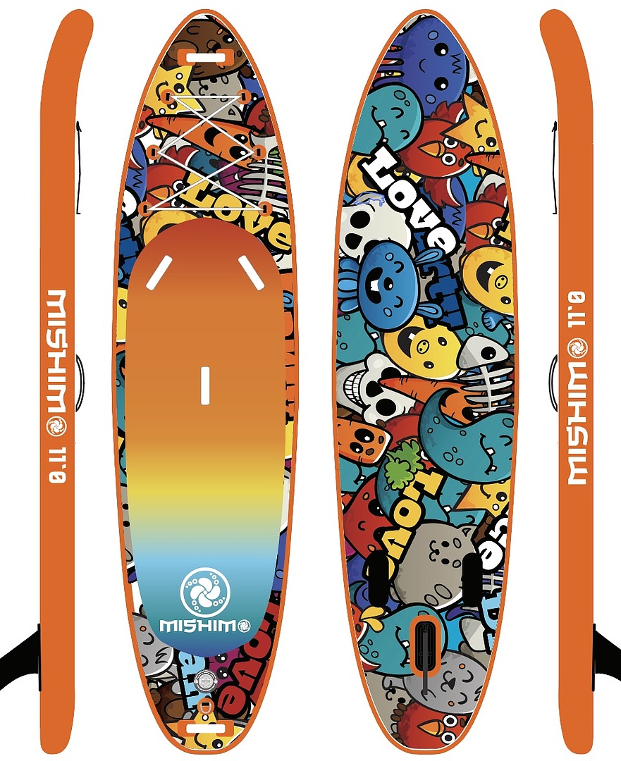 SUP (САП) Доска MISHIMO CRAZY-LINE 10.6’ (325см) в Комсомольске-на-Амуре