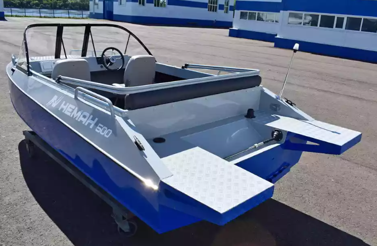 Алюминиевый катер Неман 500 в Комсомольске-на-Амуре
