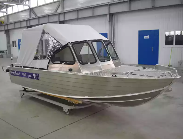 Алюминиевый катер Wyatboat-460 DCM Pro в Комсомольске-на-Амуре