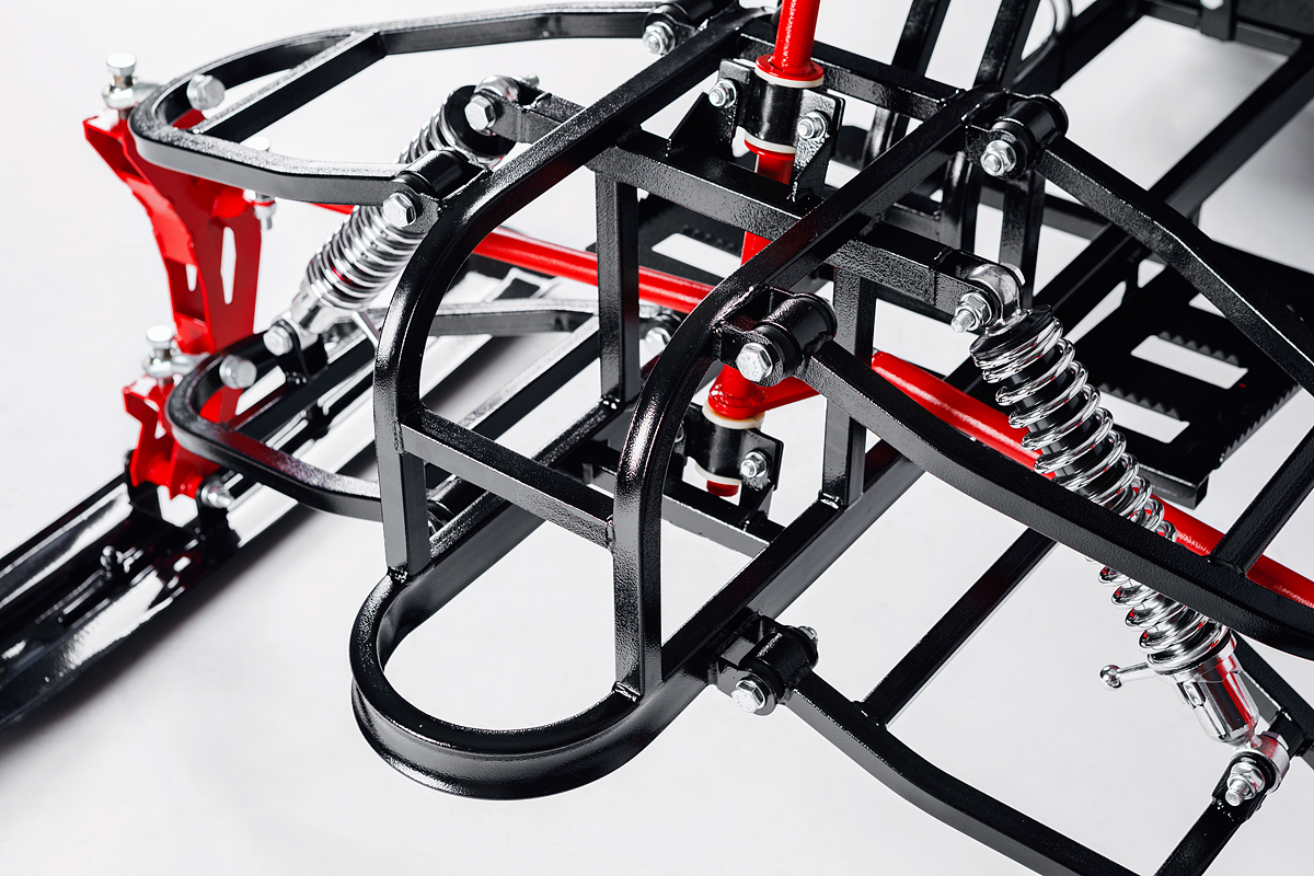 Лыжный модуль IKUDZO с подогревом ручек пластиковые лыжи в Комсомольске-на-Амуре