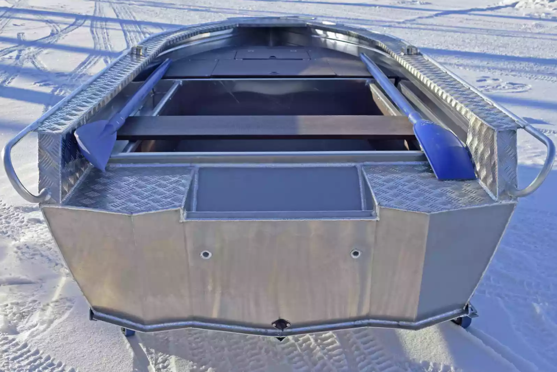 Алюминиевая лодка Wyatboat-370 Р FISH в Комсомольске-на-Амуре