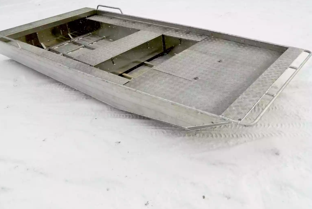 Алюминиевая лодка Wyatboat-390 Jonboat в Комсомольске-на-Амуре