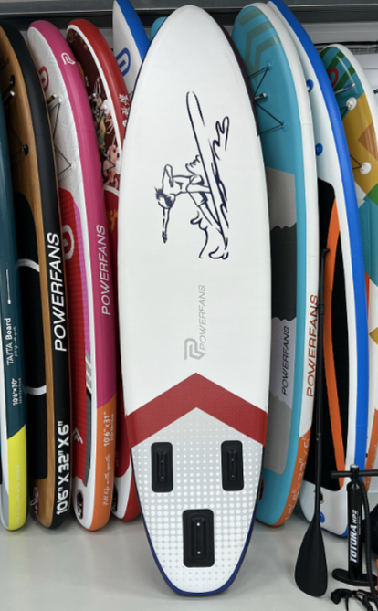 SUP (САП) ДОСКА RAIDEX POWERFANS ITALIAN ICE BLUE 10,6’ (320СМ) в Комсомольске-на-Амуре