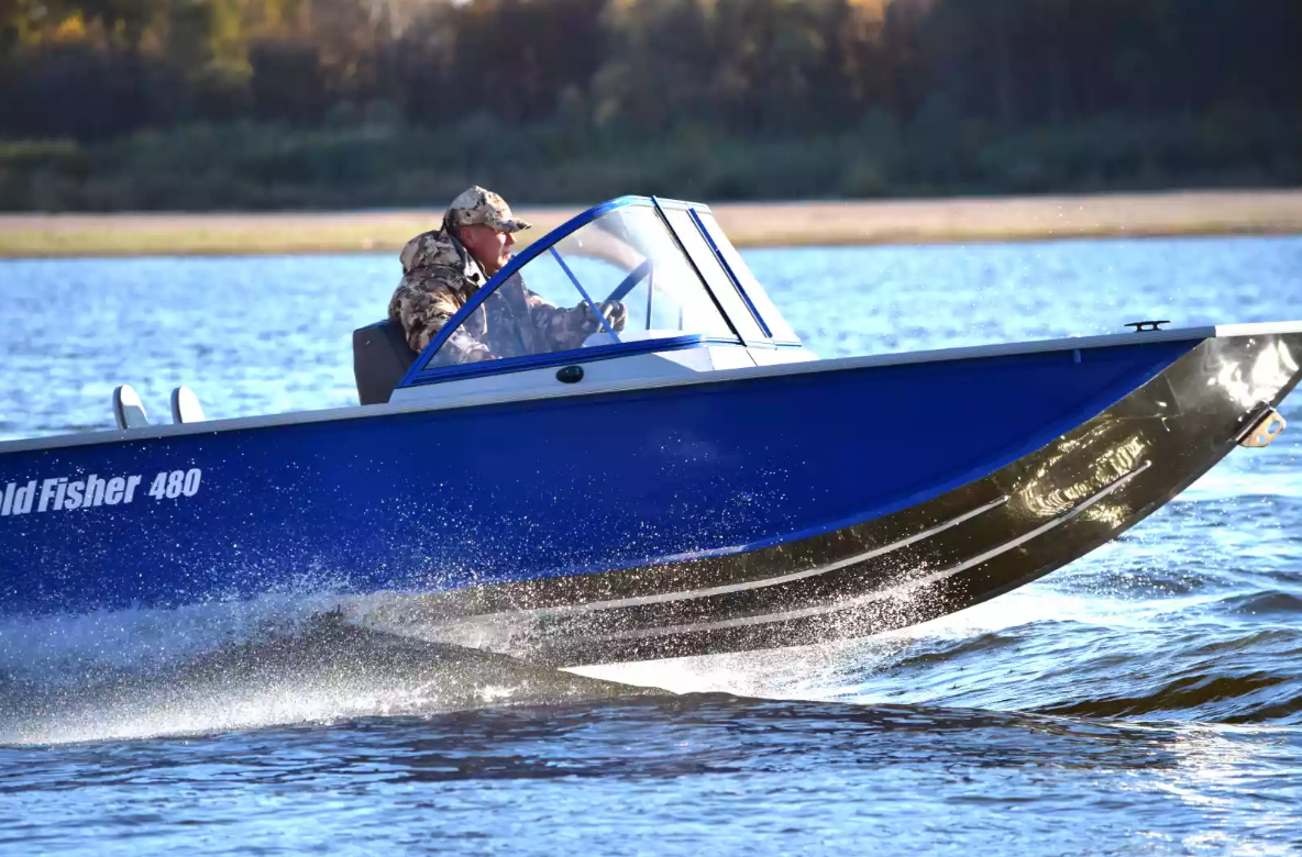 Алюминиевый катер Gold Fisher 480 DCM FISH в Комсомольске-на-Амуре