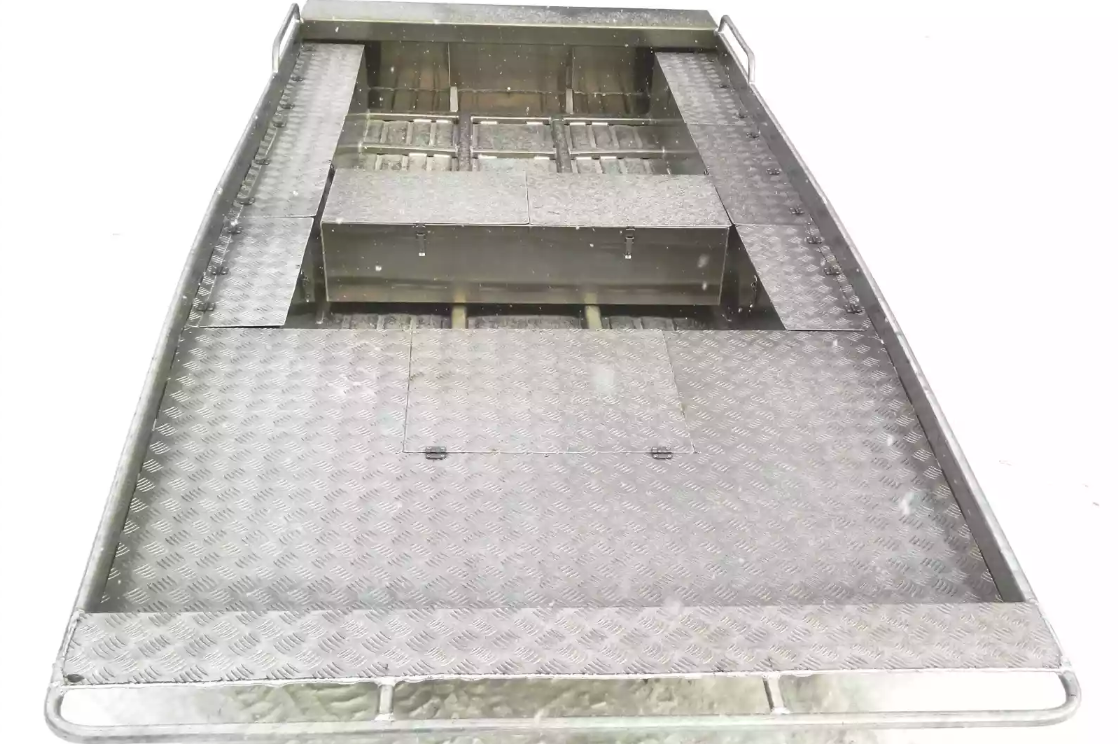 Алюминиевая лодка Wyatboat-390 Jonboat в Комсомольске-на-Амуре