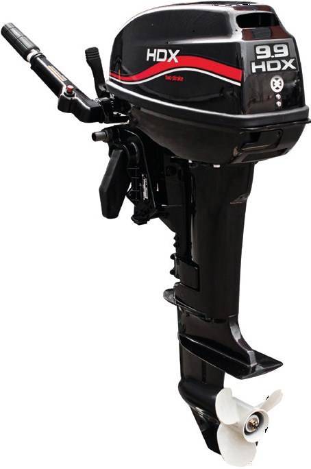 Лодочный мотор 2-х тактный HDX R series T 9,9 BMS в Комсомольске-на-Амуре