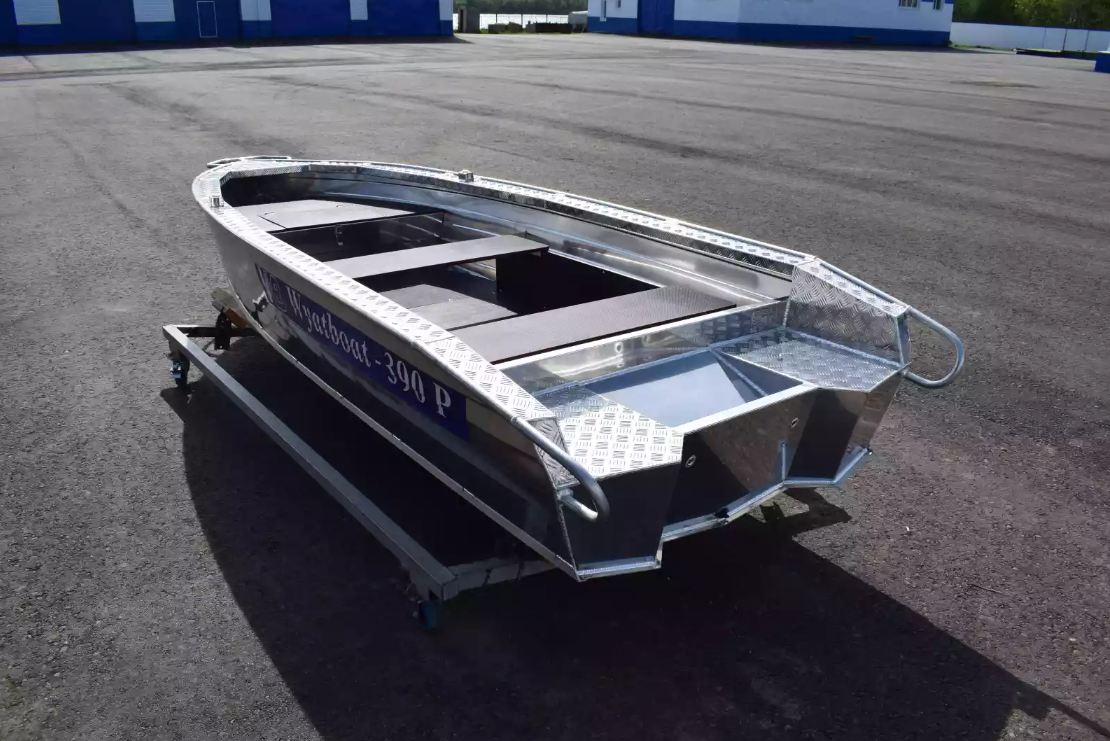 Алюминиевая лодка Wyatboat-390 P в Комсомольске-на-Амуре