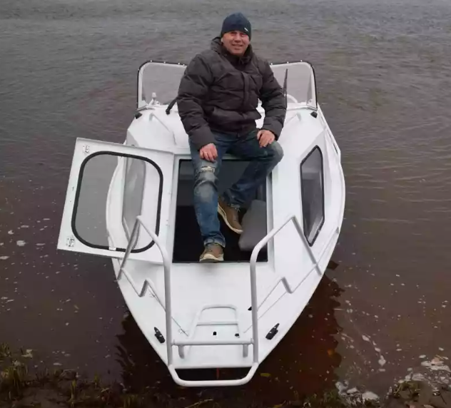 Алюминиевый катер Неман-500 (каютный) в Комсомольске-на-Амуре