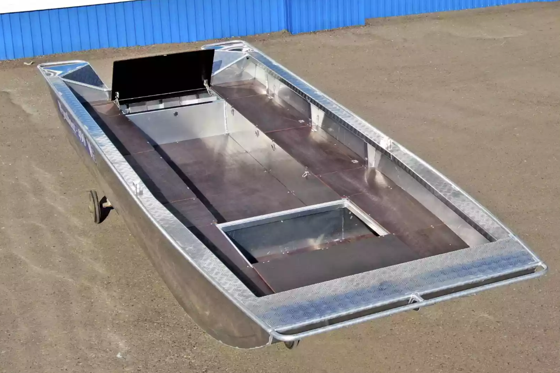 Алюминиевая лодка Wyatboat-490 Jonboat в Комсомольске-на-Амуре