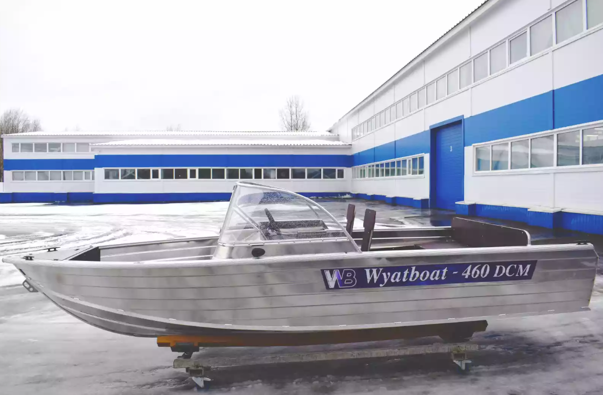 Алюминиевый катер Wyatboat-460 DCM NEW в Комсомольске-на-Амуре