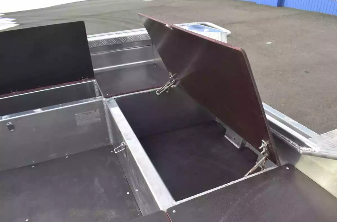 Алюминиевая лодка Wyatboat-490 Jonboat в Комсомольске-на-Амуре