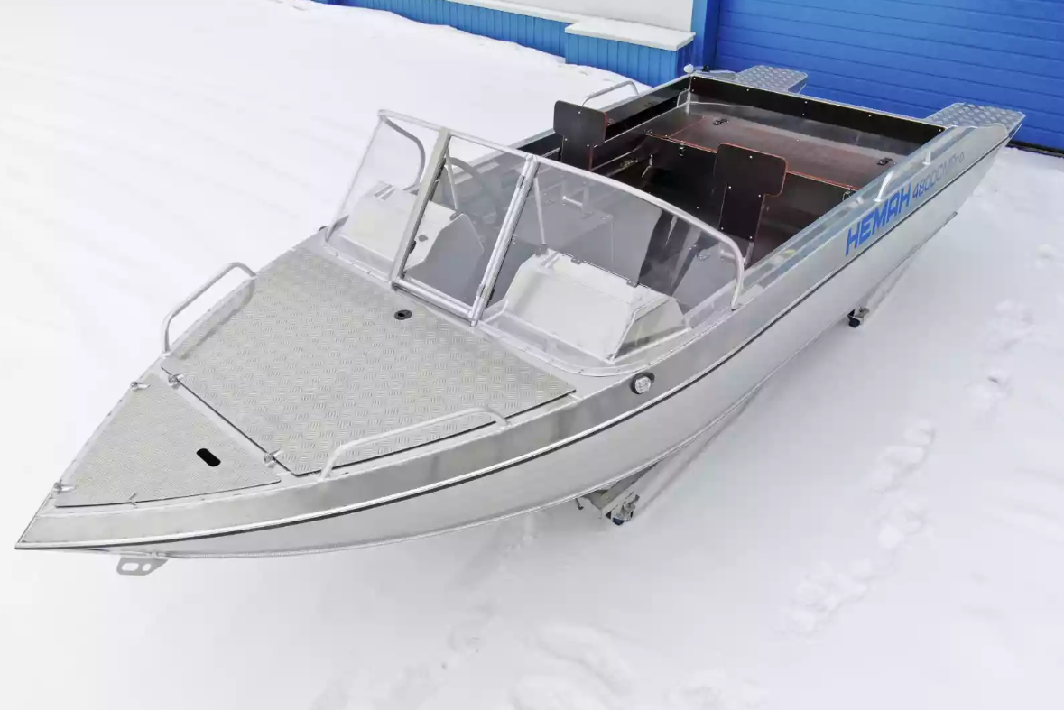 Алюминиевый катер Neman-480 DCM PRO в Комсомольске-на-Амуре
