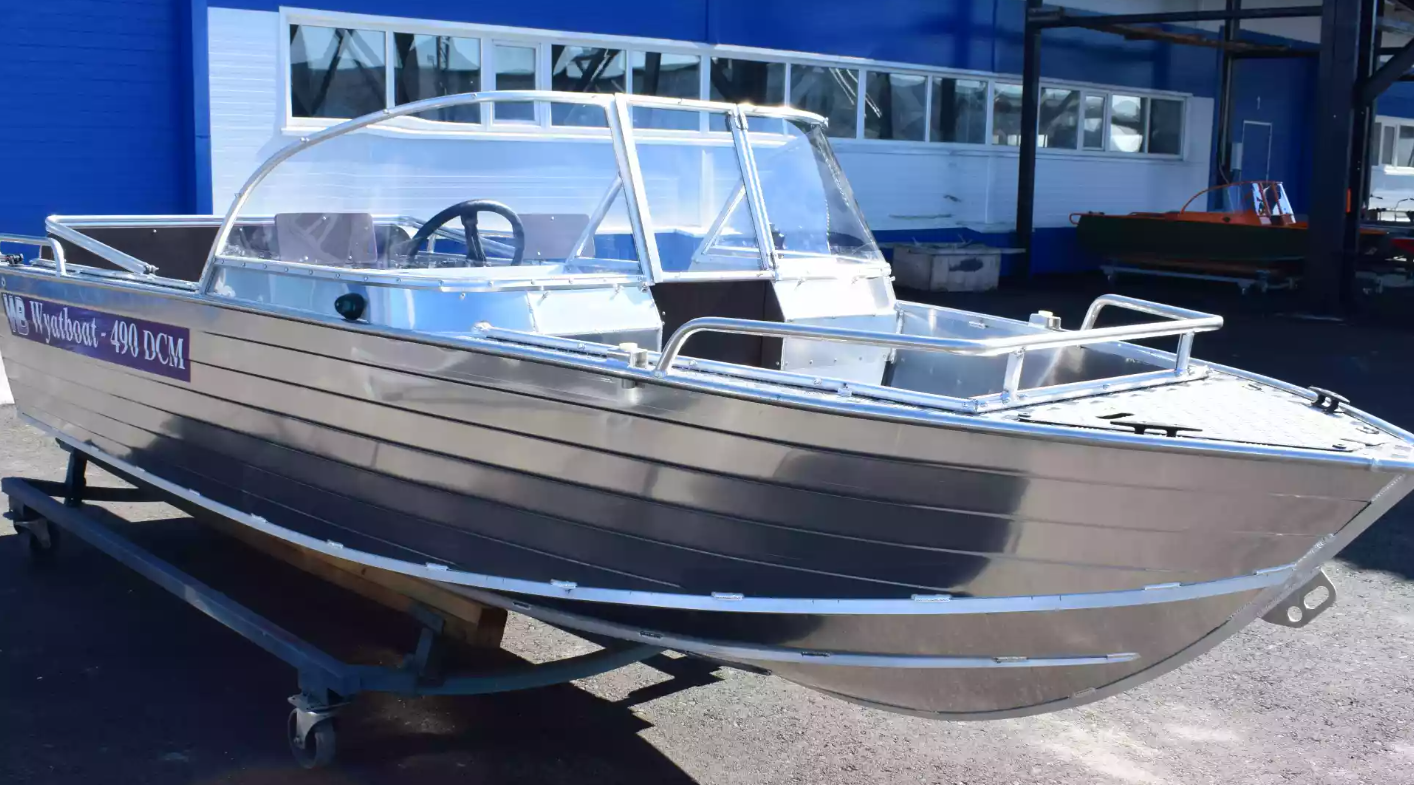 Алюминиевый катер Wyatboat-490 DCM в Комсомольске-на-Амуре