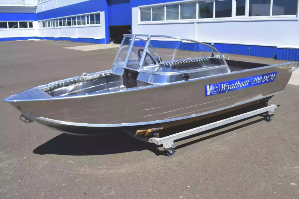 Алюминиевый катер Wyatboat-390 DCM в Комсомольске-на-Амуре
