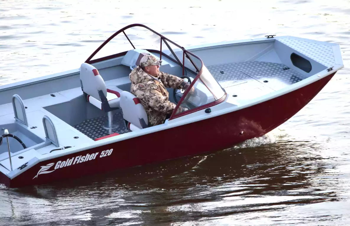 Алюминиевый катер Gold Fisher 520 DCM FISH в Комсомольске-на-Амуре