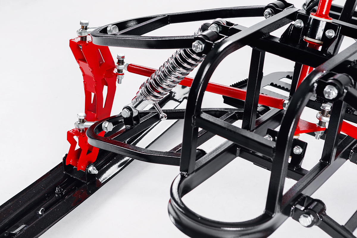 Лыжный модуль IKUDZO с подогревом ручек пластиковые лыжи в Комсомольске-на-Амуре