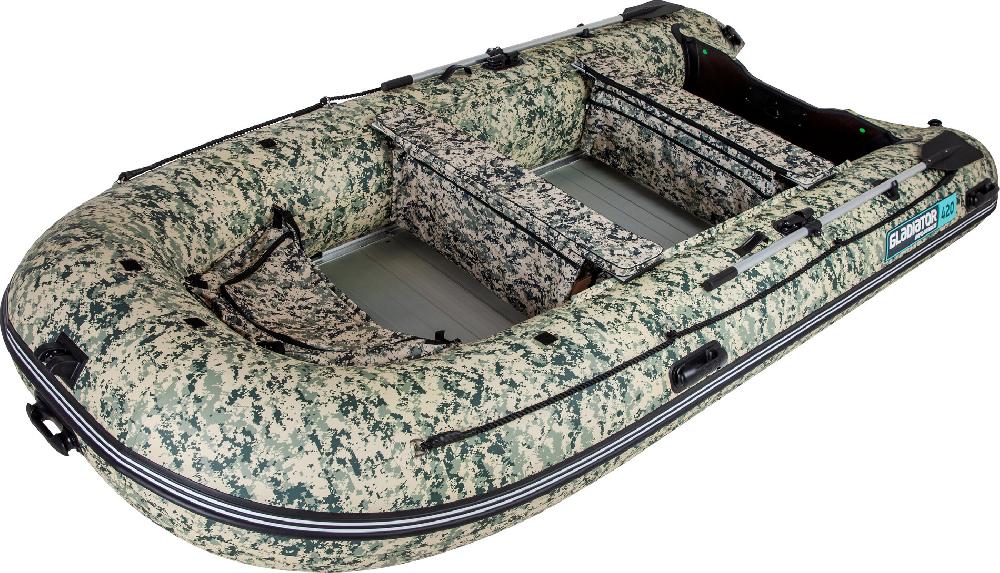 НАДУВНАЯ ЛОДКА GLADIATOR C420AL в Комсомольске-на-Амуре