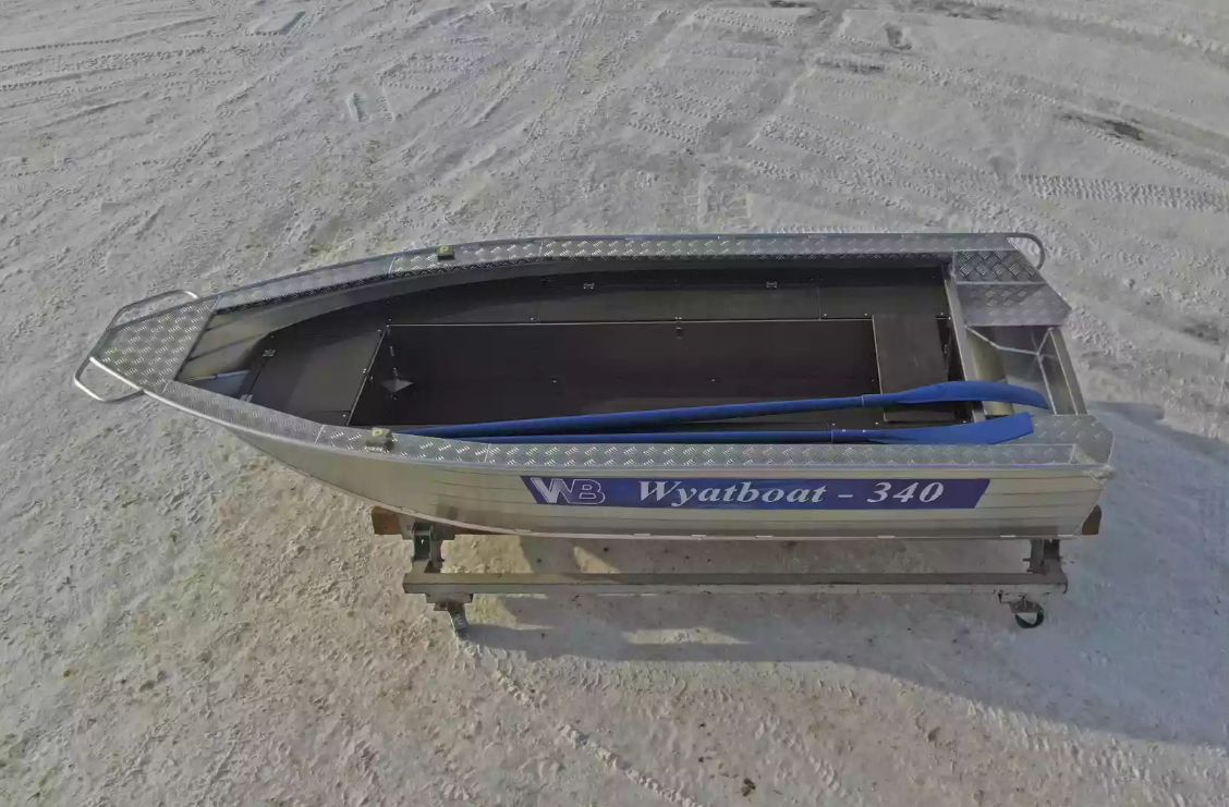 Алюминиевая лодка Wyatboat-340 РМ в Комсомольске-на-Амуре