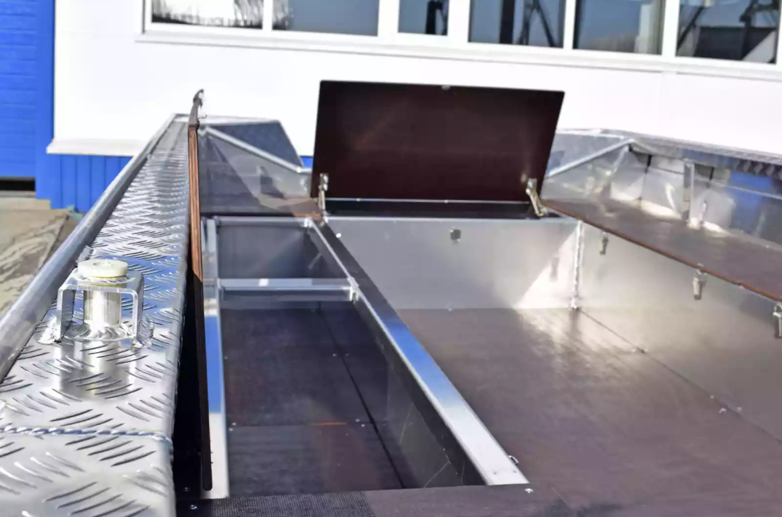 Алюминиевая лодка Wyatboat-490 Jonboat в Комсомольске-на-Амуре