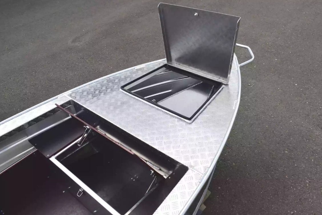 Алюминиевая лодка Wyatboat-390Р PRO в Комсомольске-на-Амуре