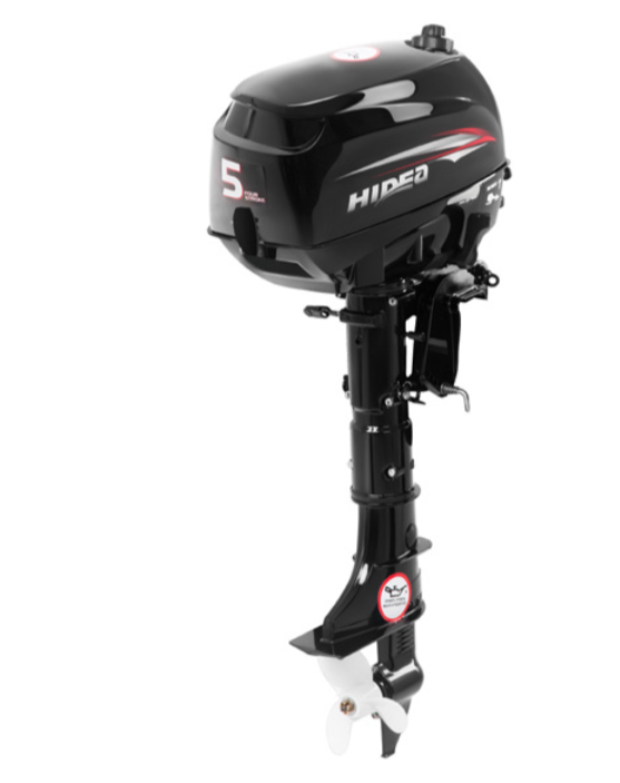 Лодочный мотор HIDEA HDF5HL (с баком) (длинная нога) в Комсомольске-на-Амуре
