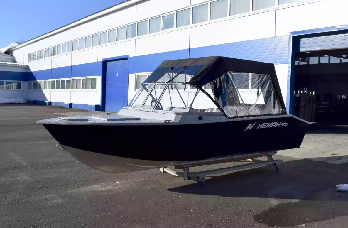Алюминиевый катер Неман-500 Pro в Комсомольске-на-Амуре