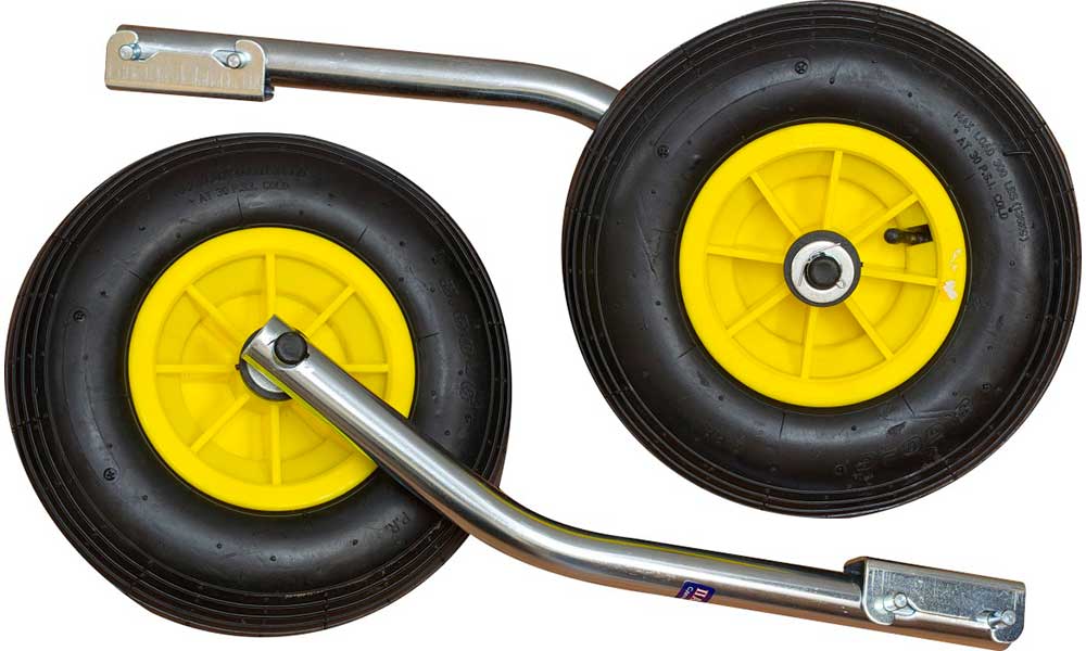 Транцевые колеса 330 мм модульные удлиненные в Комсомольске-на-Амуре